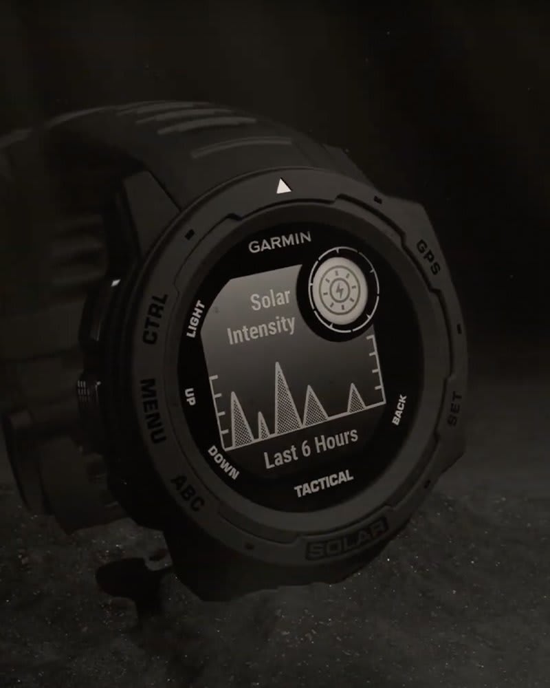 Garmin Instinct: el reloj deportivo con GPS y resistencia militar - Showroom