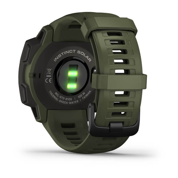 Garmin 010-02064-00 Instinct, reloj resistente para exteriores con GPS,  cuenta con Glonass y Galileo, monitoreo de frecuencia cardíaca cardíaca y