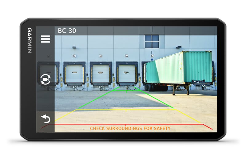  Garmin 010-02313-00 dezl OTR700, navegador GPS para camiones de  7 pulgadas, pantalla táctil fácil de leer, enrutamiento personalizado de  camiones y guía de carga a muelle : Electrónica