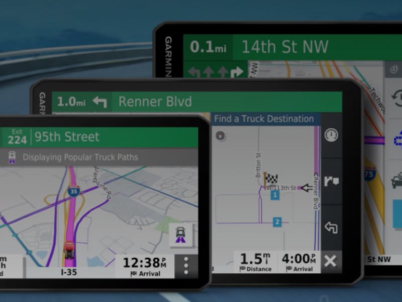 GPS poids-lourds GPS poids-lourds Dezl LGV 710 - GARMIN - 7 - info trafic  en temps réel - Zoma