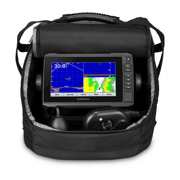 Garmin Striker Vivid 5cv,Portable Ice Fishing Bundle w/GT8HW-IF 