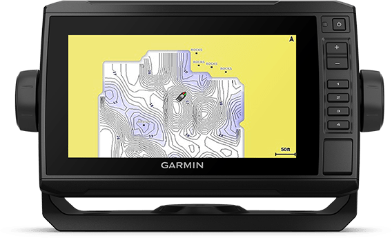 ECHOMAP UHD 72sv med QuickDraw skærm