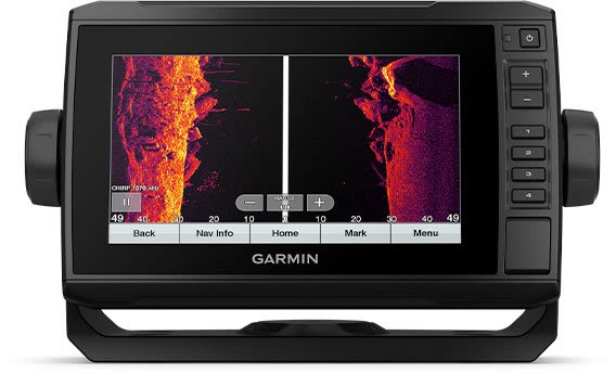 Garmin ECHOMAP UHD 73sv Chartplotter with LakeV G3 Charts and GT54UHD-TM Transducer for sale online 