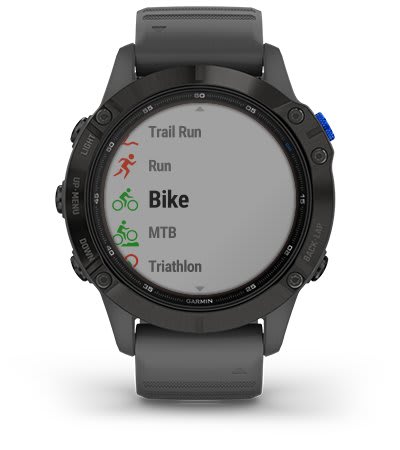 Garmin fenix 6 solar best sale silver with black band