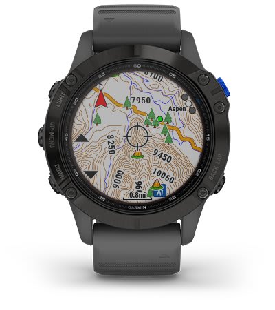 Garmin fenix sale 6 map