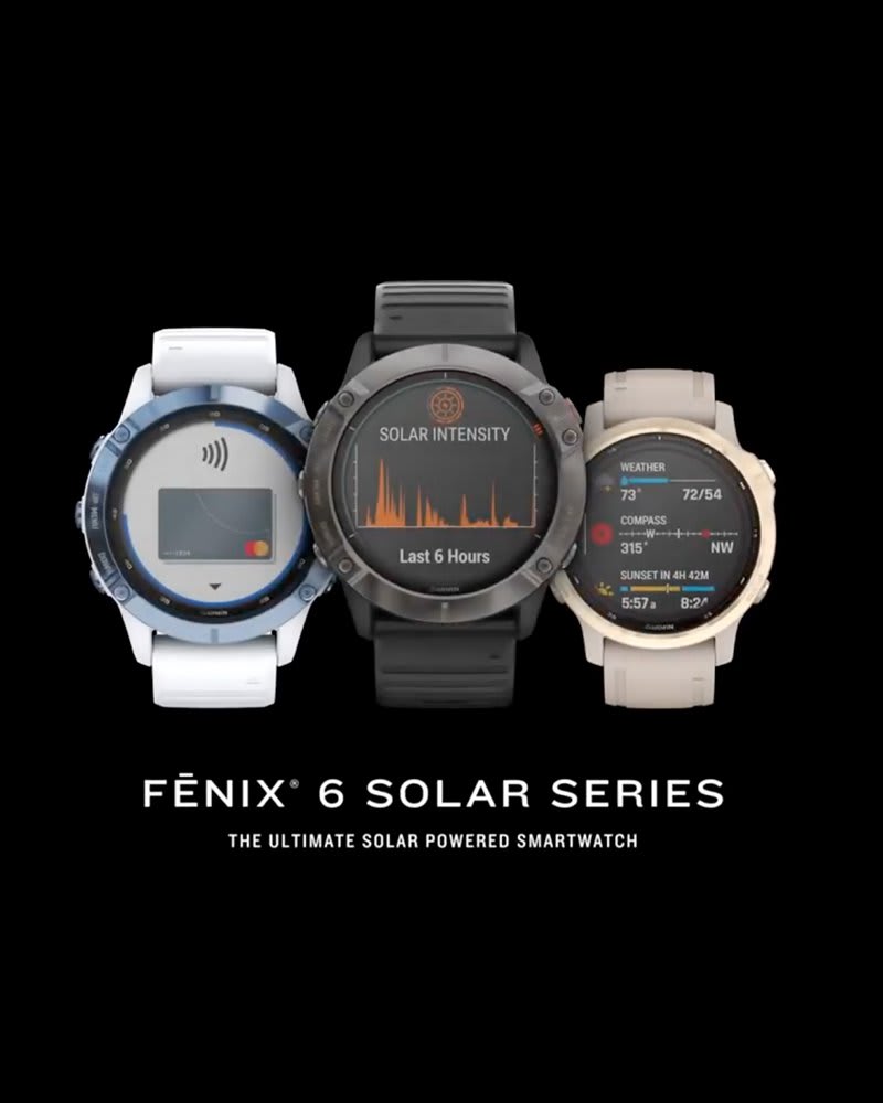 Garmin fenix 6S Pro Solar Edition Multisport Solar Watch