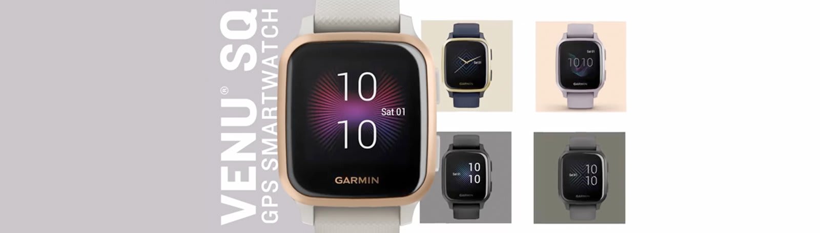 Garmin buy Venu Sq – Music Edition 40 mm Smartwatch in Gold