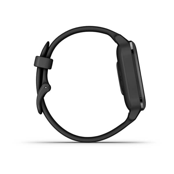 Garmin Venu Sq Music GPS Fitness Smartwatch Moss/Slate with Black Earbuds 