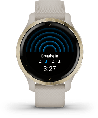 GARMIN Venu 2S Smartwatch, GPS Wi-Fi, Rose Gold + White