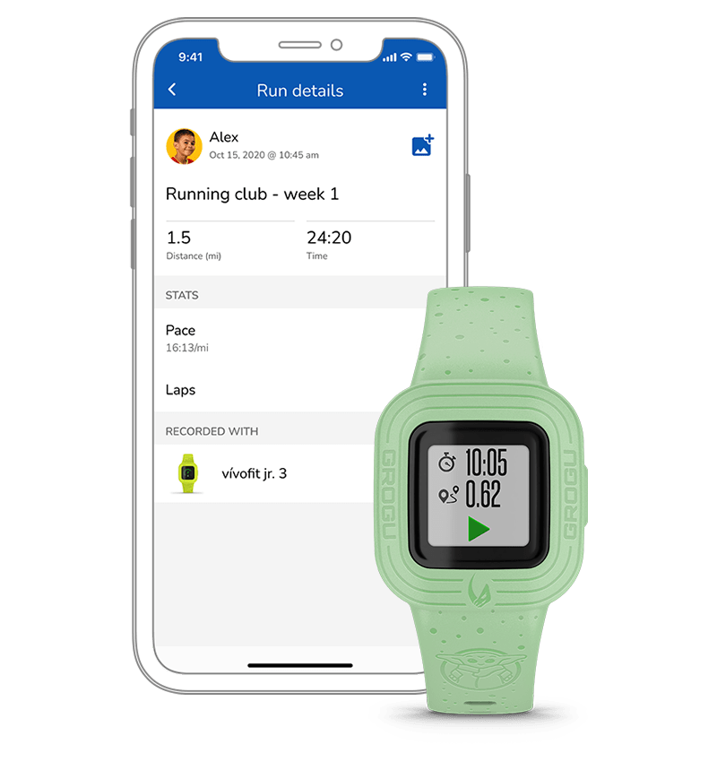Vivofit jr hotsell garmin connect