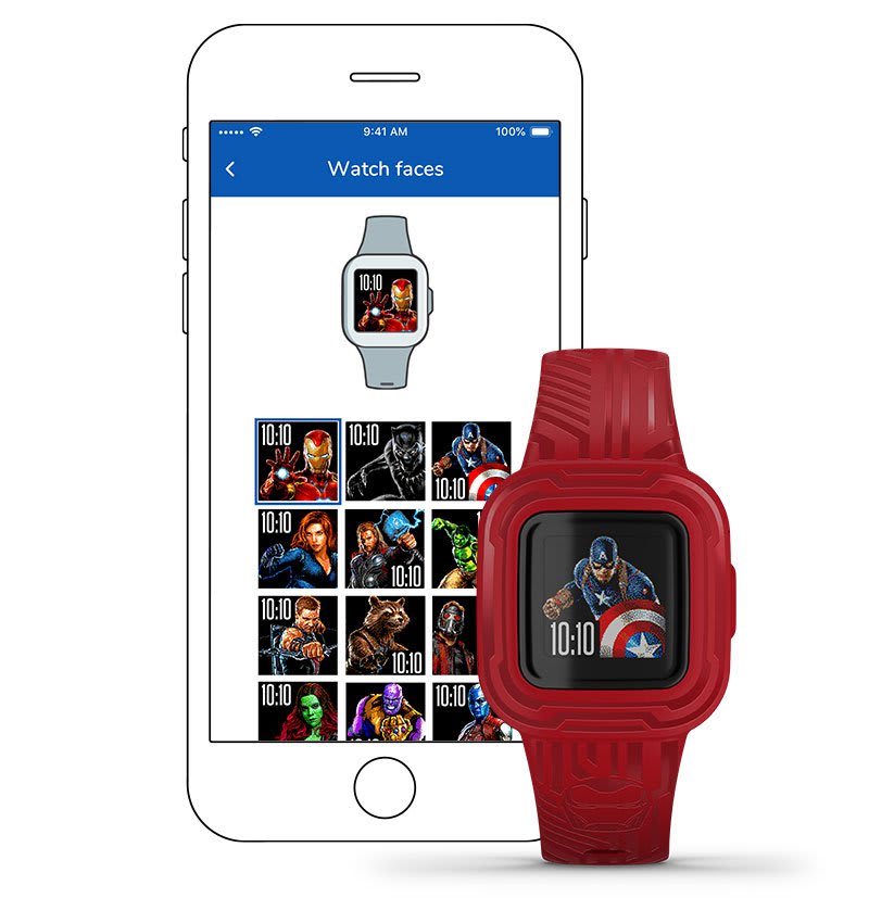 Spiderman garmin watch online