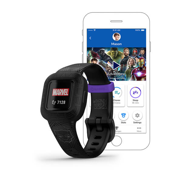 Garmin v vofit jr. 3 Kids Fitness Tracker Marvel