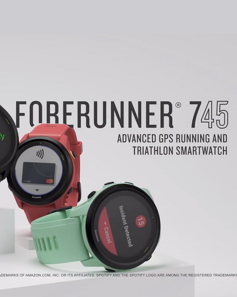 Garmin Forerunner® 745  Running and Triathlon Smartwatch