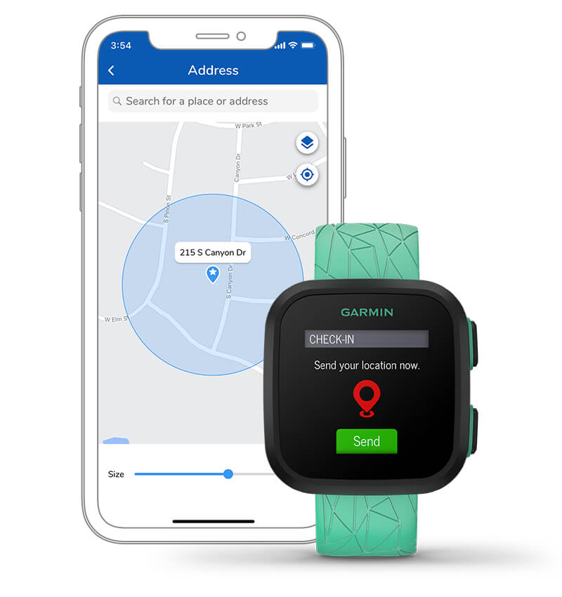 Smart watch cheap location tracker