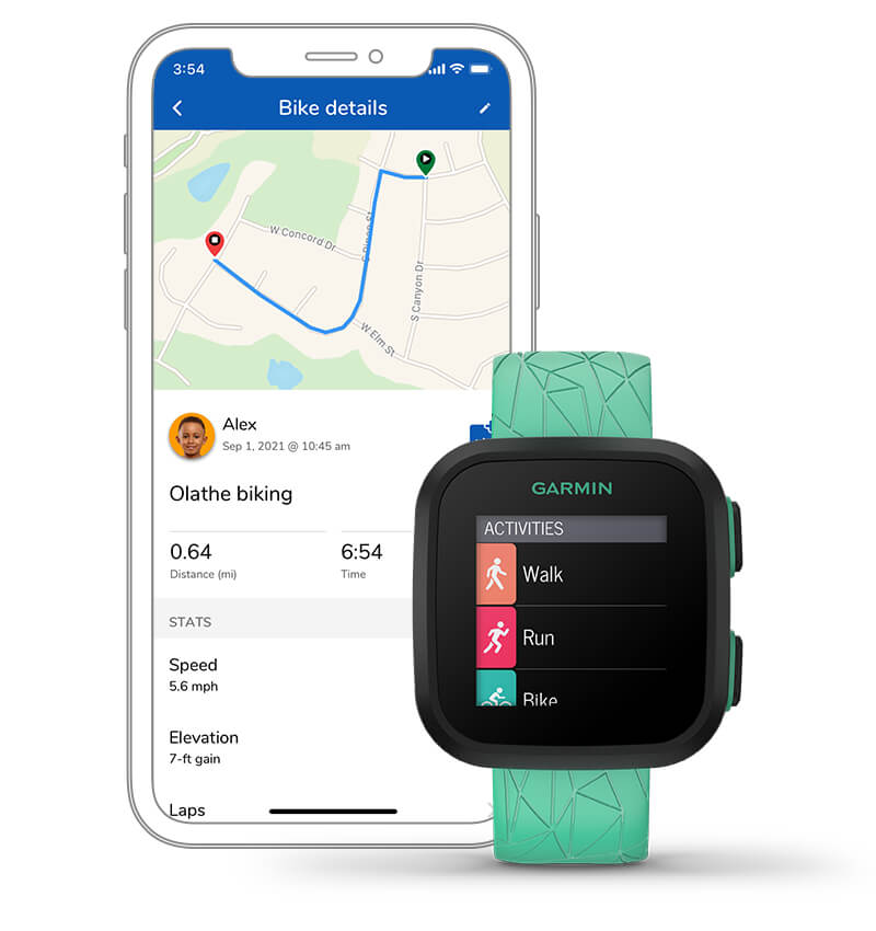 Smartwatch børn Garmin Bounce™ GPS-ur til