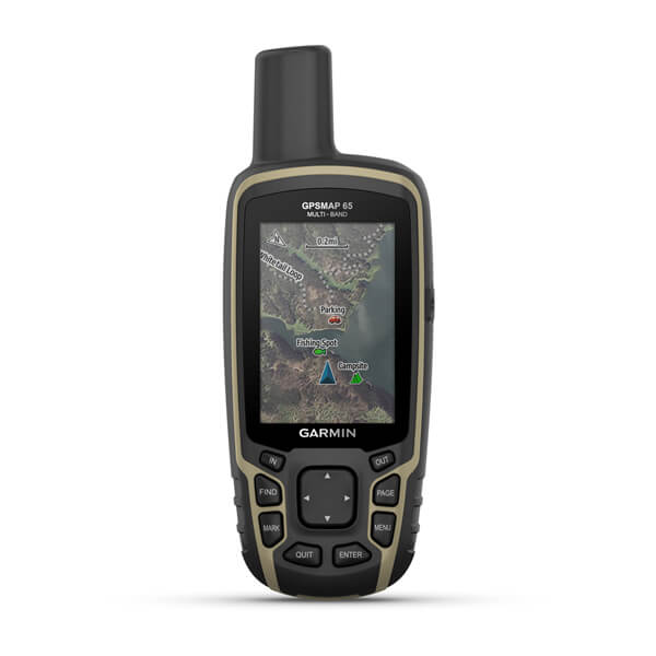 pañuelo de papel dedo Normal Garmin GPSMAP 65s | Dispositivo GPS de mano para uso al aire libre