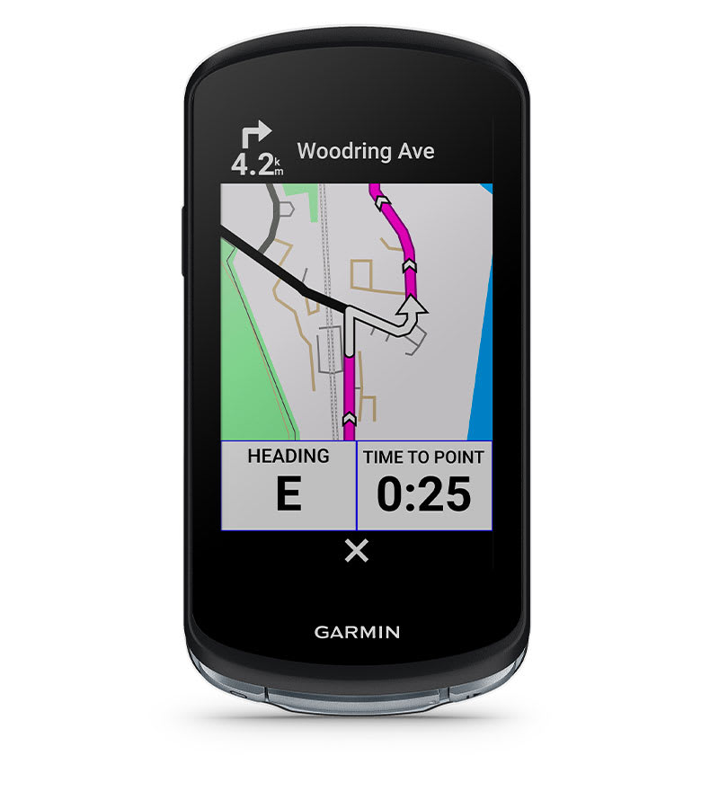 GPS vélo compteur - GARMIN Edge 1040 Pack - noir décor argent - Vélo 9