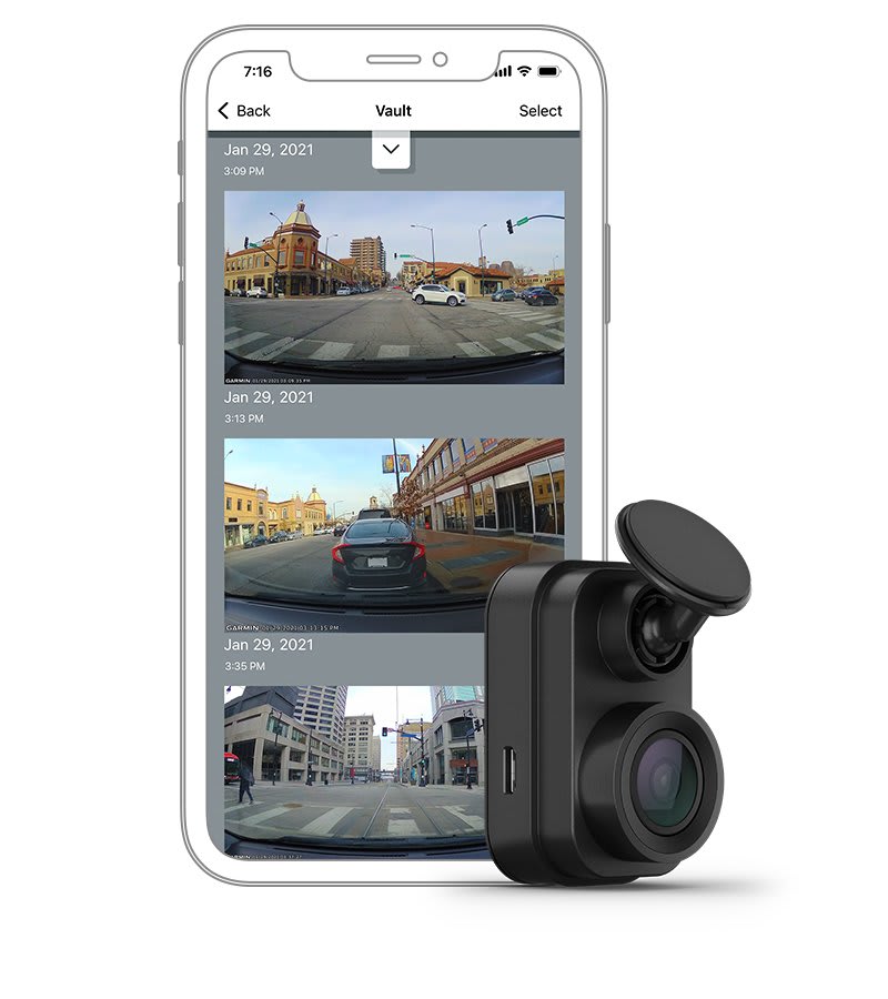 Garmin Dash Cam Mini 2  Super Compact 1080p w/ HDR & WiFi