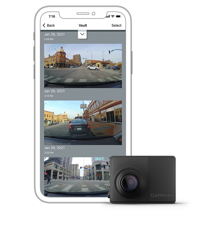 Garmin 67W 1440p Black Dash Cam