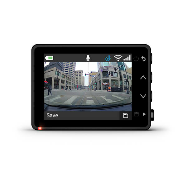 Format Ultra-Compact Garmin Dash Cam 57 Caméra de Conduite avec écran Enregistrement vidéo 1440p Angle 140° 