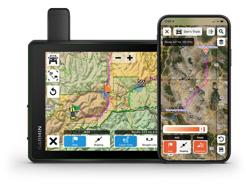 Garmin muscle sa gamme de GPS off-road