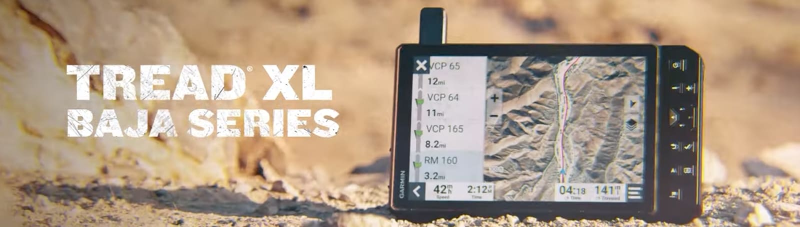 GPS Garmin TREAD XL spécial tout terrain et camping-car