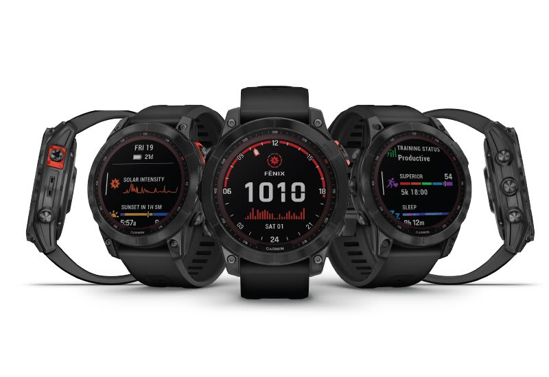 Reloj inteligente GPS multideportivo solar Garmin fenix 7/fenix 7 solar/fenix  7 zafiro solar