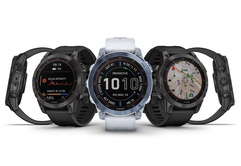 Garmin fēnix® 7 – Sapphire Solar Edition | Multisport GPS Smartwatch | alle Smartwatches