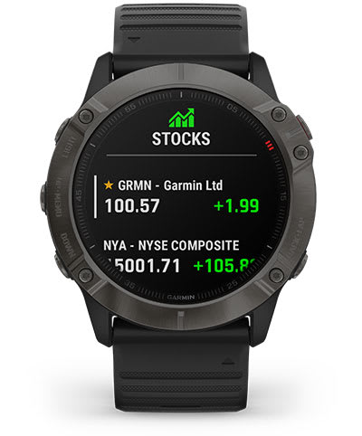 Garmin fenix 6 pro 2025 black with black band