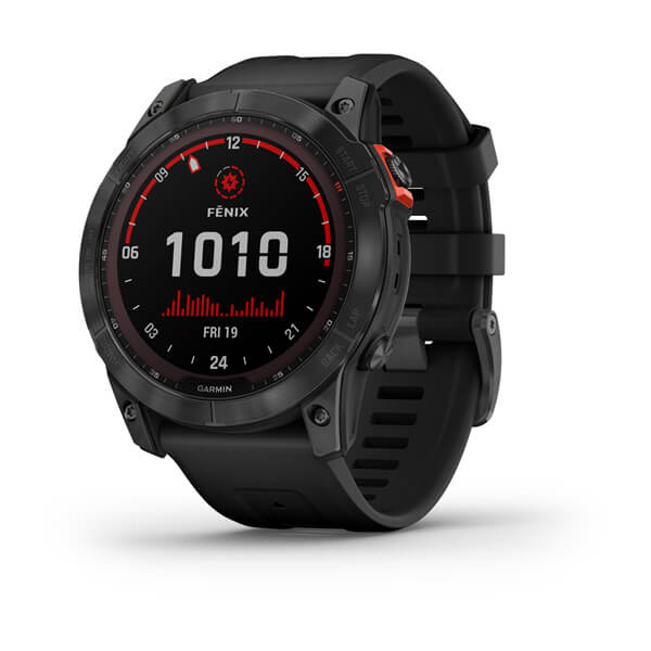  Garmin fēnix 5, Smartwatch Multisport GPS de alta calidad y  robusto, Reloj únicamente, 47 mm, Gris/ negro (Slate Gray / Black Band) :  Electrónica