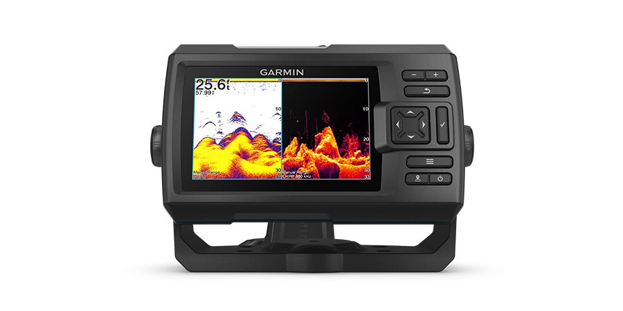 Garmin Striker Vivid 4cv Bundle with Transducer and Protective Cover,  4-inch Color Fishfinder, Vivid Scanning Sonar Color Palettes 010-02550-00