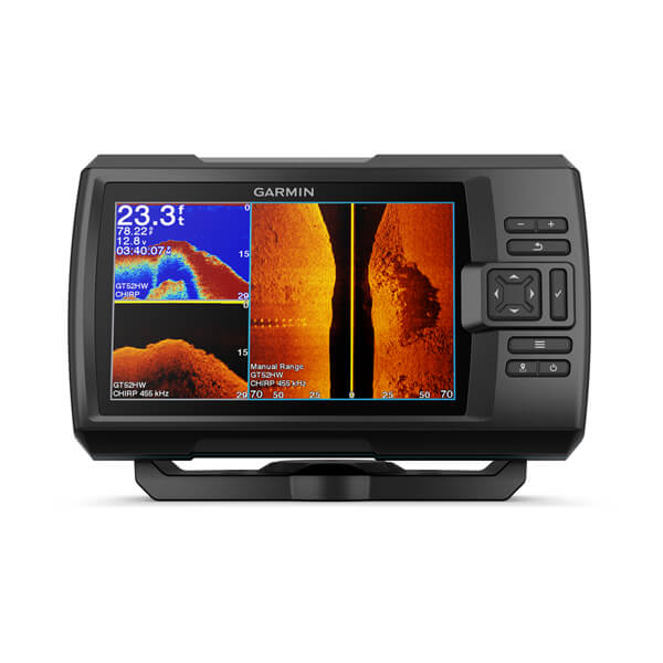 Garmin STRIKER Vivid 4cv 4.3" Marine GPS Fish Finder & GT20-TM Transducer│IPX7