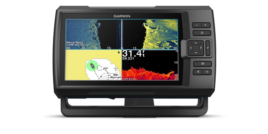  Garmin Striker 4cv with Transducer, 4 GPS Fishfinder