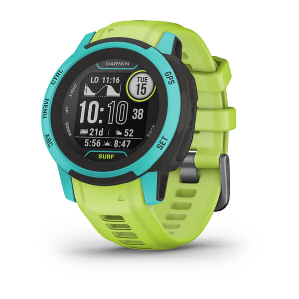 Garmin Instinct® 2S Solar - Surf Edition  Reloj inteligente resistente y  compacto con GPS