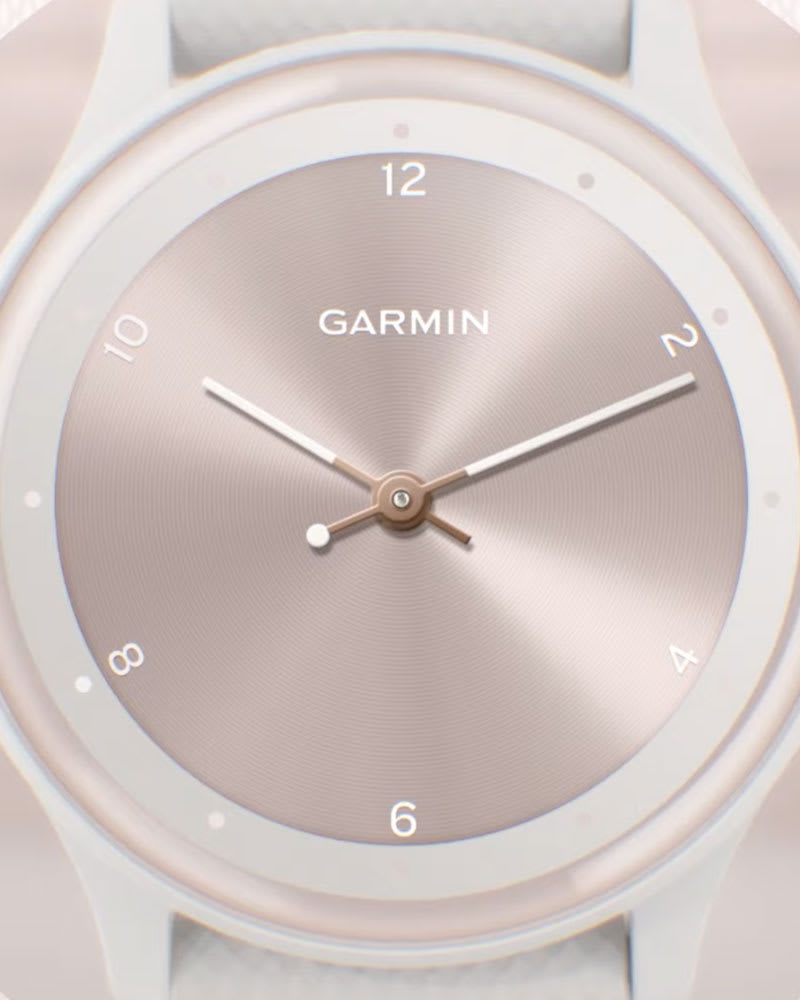  Garmin vivomove Sport, Hybrid Smartwatch, Health and Wellness  Features, Touchscreen, Cocoa : Everything Else