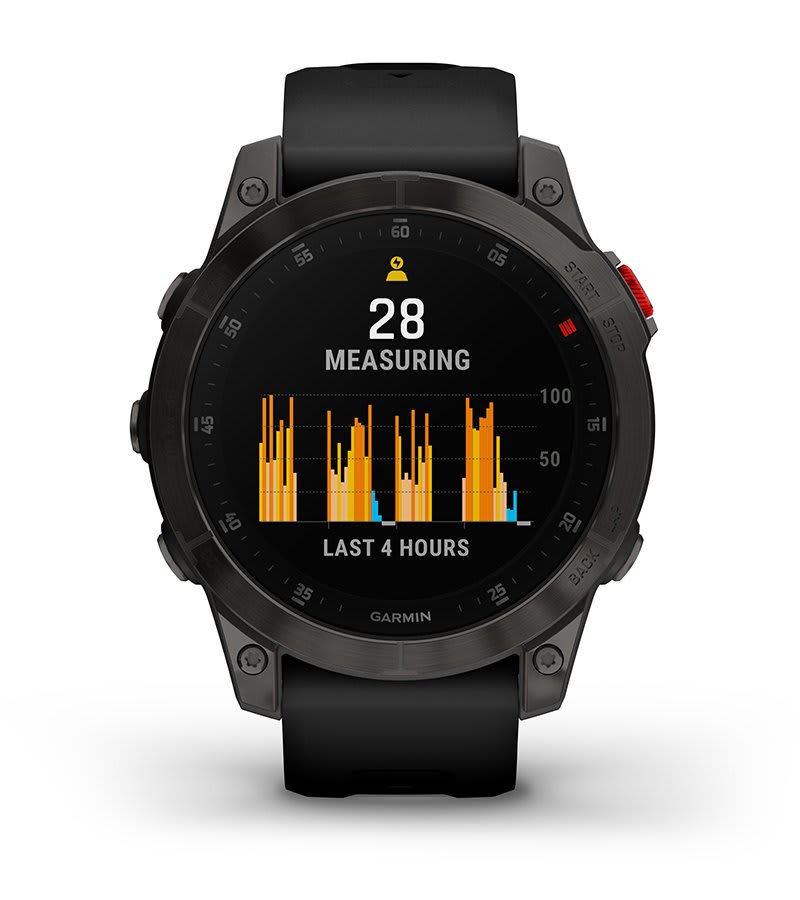  Garmin epix Gen 2, reloj inteligente activo de alta calidad,  características de salud y bienestar, pantalla AMOLED con pantalla táctil,  reloj de aventura con características avanzadas, titanio blanco :  Electrónica