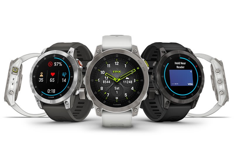 Garmin Epix Gen 2 zafirotitanio 2022 – Reloj inteligente con GPS activo de  alta calidad para hombres y mujeres con base de carga auriculares – Yaxa  Store