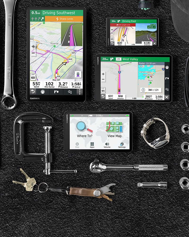 Dēzl OTR500 Navegador GPS para camiones - Garmin Uruguay