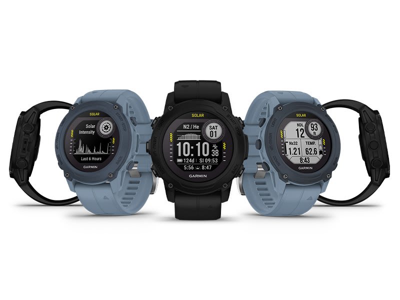 ORDENADOR GARMIN BUCEO DESCENT™ G1 SOLAR NEGRO