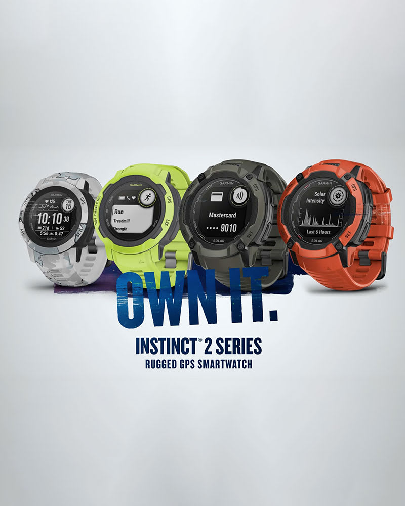 Garmin Instinct® 2 Solar | Rugged GPS Smartwatch