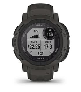  Garmin 010-02626-10 Instinct 2, Rugged Outdoor Watch with GPS,  Built for All Elements, Multi-GNSS Support, Tracback Routing and More,  graphite