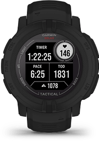 Garmin Instinct® 2 Solar - Tactical Edition | Rugged GPS Smartwatch