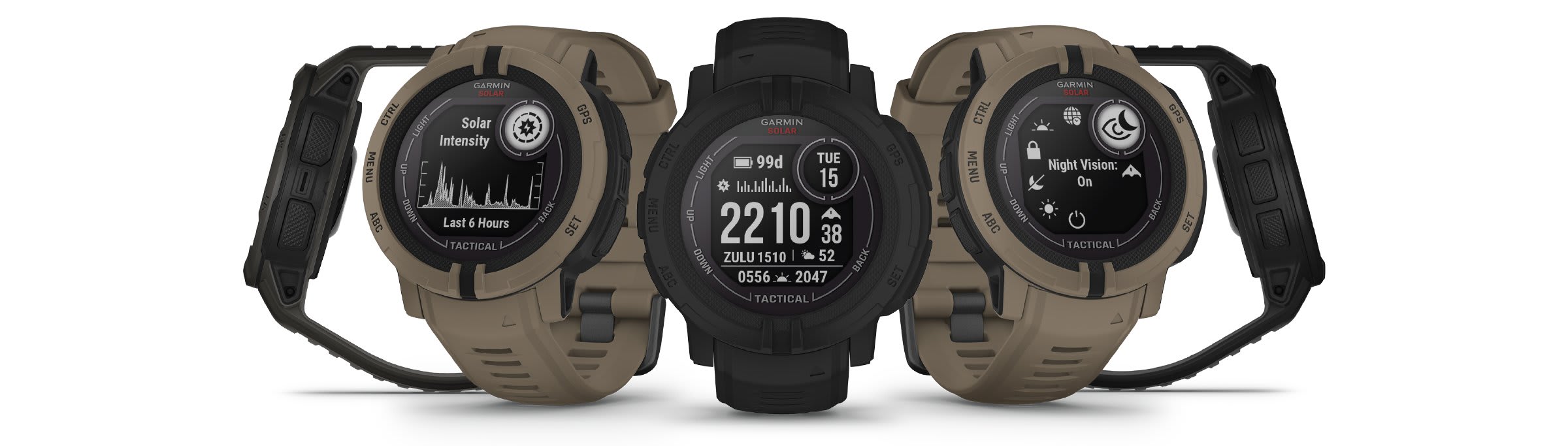 Garmin Instinct 2 Solar Tactical Edition Rugged GPS Smartwatch