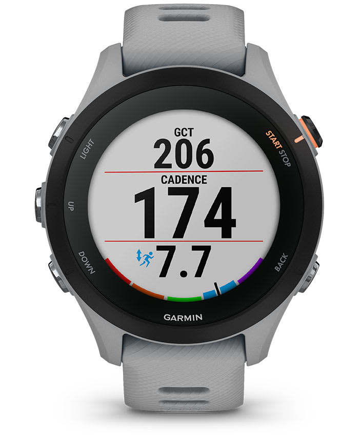 Garmin Forerunner® 255S Music, Smaller GPS Running Smartwatch with Music,  Advanced Insights, Long-Lasting Battery, Black