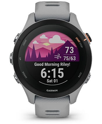 Garmin Forerunner 255S 2,79 cm (1.1) MIP 41 mm Numérique 218 x 218 Pixels  Gris GPS (Satellite) : : Electrónica