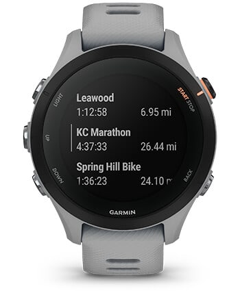 GARMIN ガーミン FORERUNNER 255S Powder Grey 鉄道運行管理 namaste