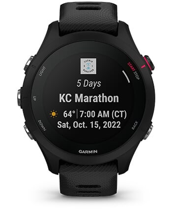 Garmin Forerunner 255 Music GPS Smartwatch Whitestone with 2 Year