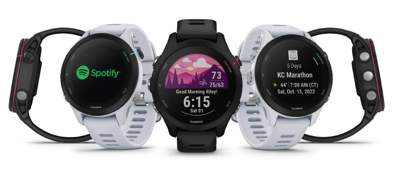 Garmin Forerunner 255S (gris polvo) GPS Running Smartwatch - Reloj de mujer  con entrenamiento, recuperación y estado de frecuencia cardíaca, paquete