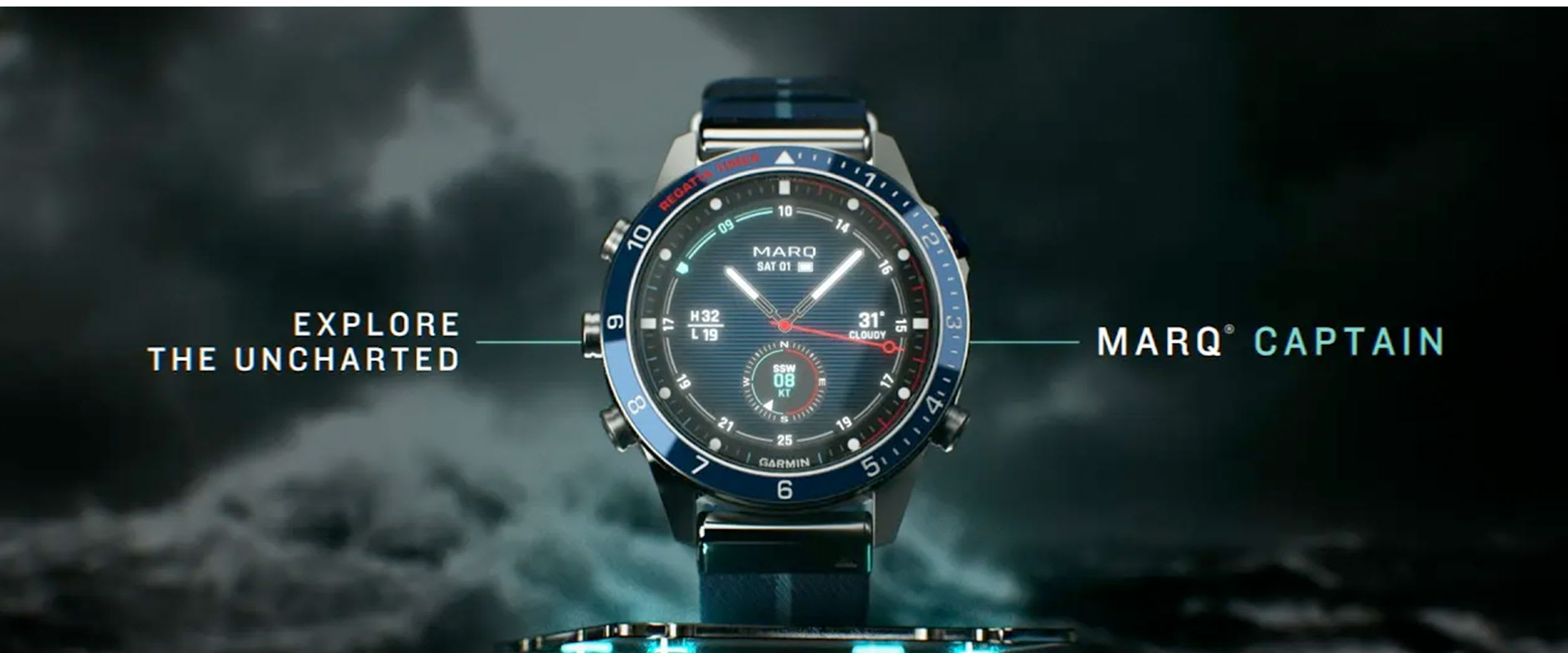 Garmin MARQ Captain, reloj de herramientas de lujo para hombre con  características náuticas avanzadas, rastrea la velocidad del viento, la  dirección