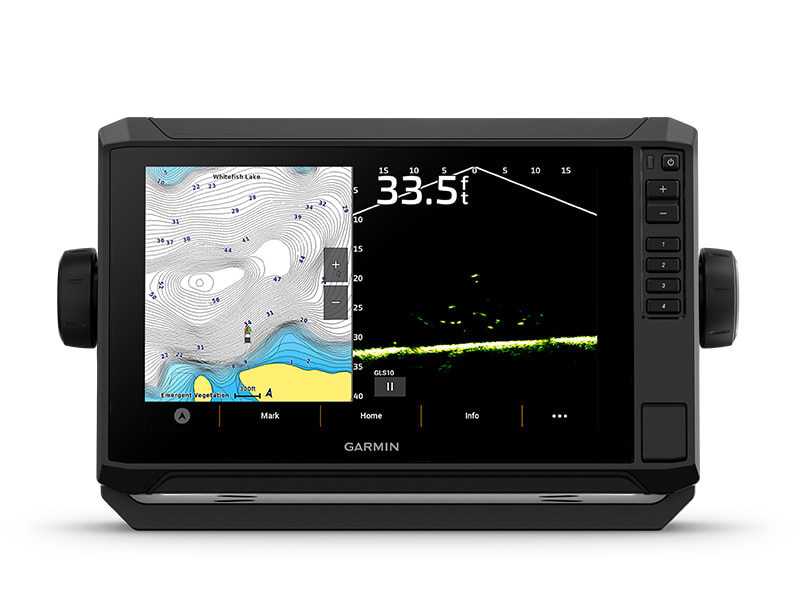 Garmin ECHOMAP UHD2 55cv Ice Fishing Bundle with Canada Inland Maps -  729735, Ice Fishing Electronics at Sportsman's Guide